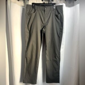 Pebble Beach golf tech pants dark grey 36x32